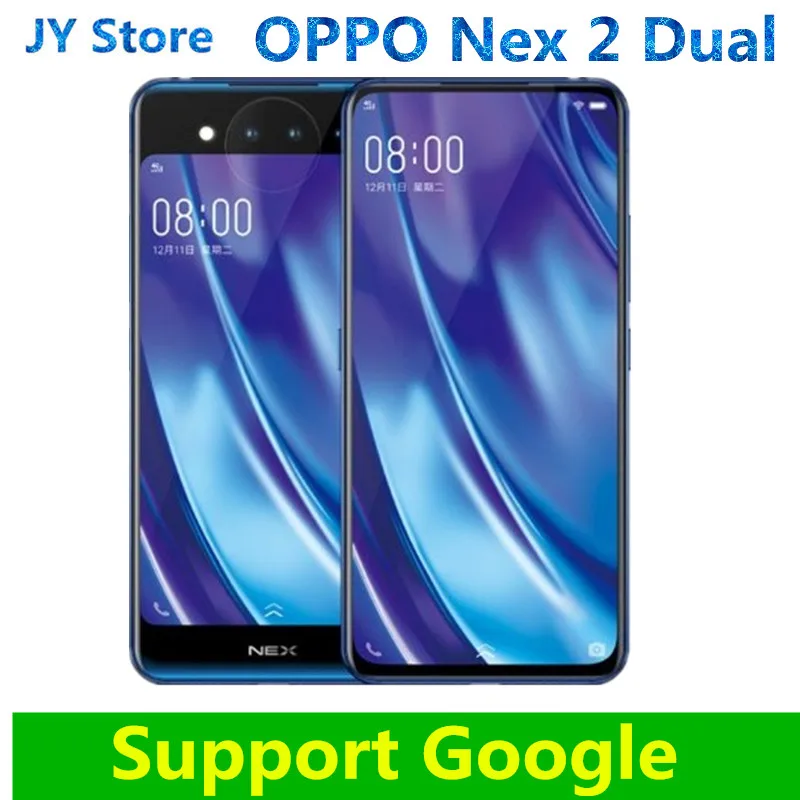 Мобильный телефон Vivo Nex 2 двойной дисплей 6 39 дюйма 10 ГБ + 128 Восьмиядерный