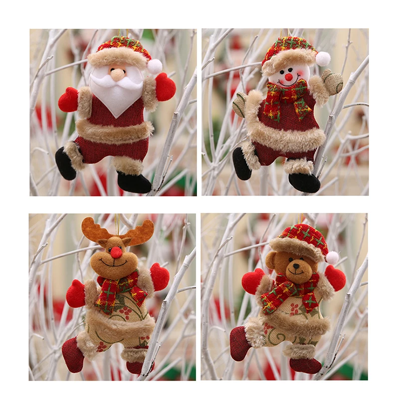 Рождественские украшения Санта-Клауса для дома, олень, винная бутылка, крышка, снеговик, чулки, рождественские подарки, держатели, Декор, год