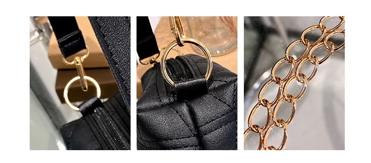 Women's bag 2022 Trend New Luxury Fashion Rhombic Chain Female Crossbody Bag Shoulder Messenger Bag Mobile Phone Handbag shoulder bags for kid