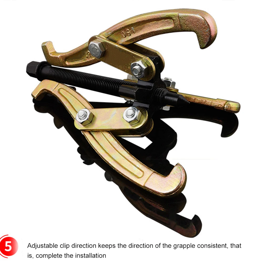 Billige Getriebe Rad Cog Kettenrad Puller mit 3 Jaws Centre Schrauben Getriebe Pulley Lager Puller Gears Entfernen NJ88