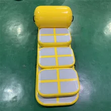 Надувная барабанная дорожка надувной гимнастический матрац для домашней гимнастики, тренировок, пикника, упражнений, Черлидинга