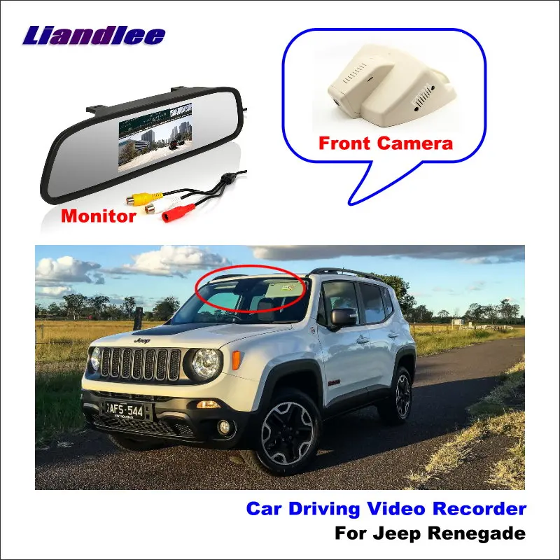 Liandlee Автомобильный видеорегистратор Wifi камера для Jeep Renegade ночное видение