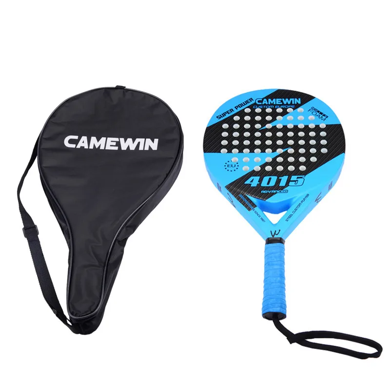 Новая Теннисная ракетка из углеродного волокна, мягкая ракетка для лица, теннисная ракетка с чехлом, ракетки для Padel - Цвет: R14