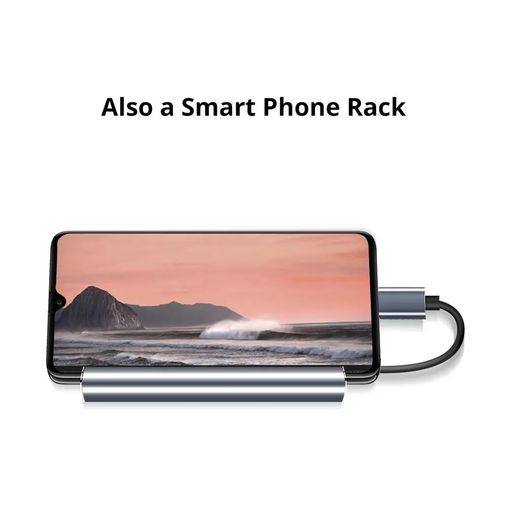 Snowkids Тип C док-станция для ноутбука Смартфон 7 в 1 VGA PD LAN HDMI USB3.0 порт расширения huawei Matebook 13