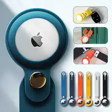 Aliexpress - Fashion Soft Silicone Case For Apple Airtag Cover Keychain Locator Tracker Protector Shell For Airtag Accessories