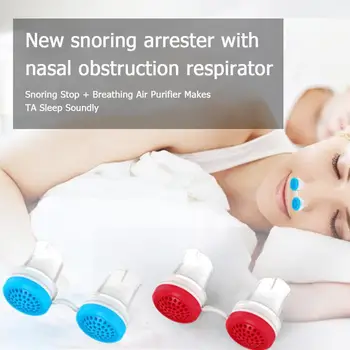 

Mini Anti Snoring Snore Stoper Device Anti Snoring Purifier Apparatus Purifier Breathing Apnea Air Air Nose Aid Sleep Devic S2I9