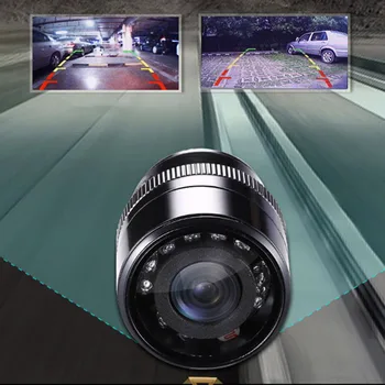 

Factory Selling Car CCD Rear View Backup Camera 28mm Drilling 10-LED IR Night Lights Waterproof Reversing Backup Camera