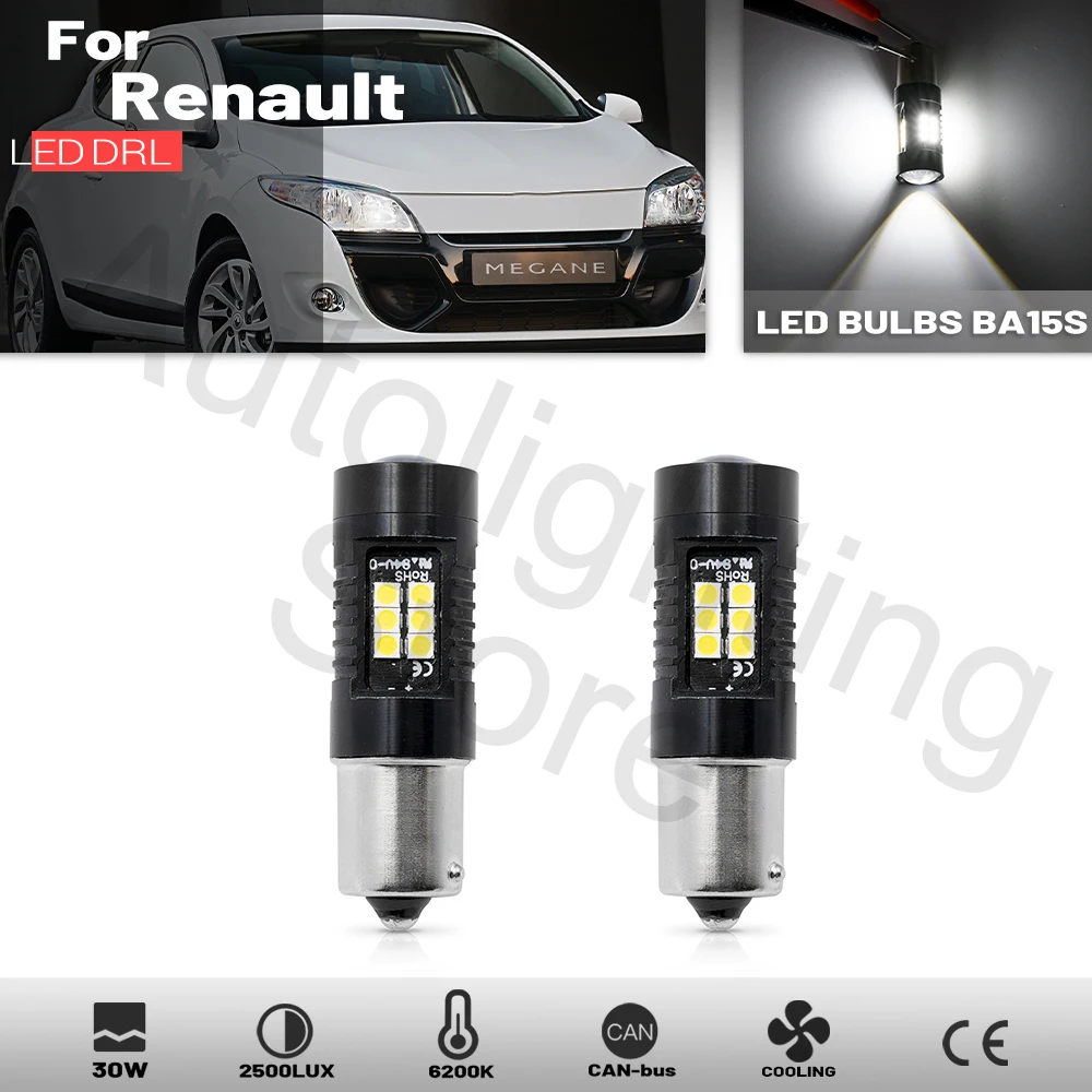 

Светодиодные лампы, ксеноновые белые P13W Canbus для Audi A4 B8 NonFL (2008-2012), дневные ходовые огни, 2 шт.