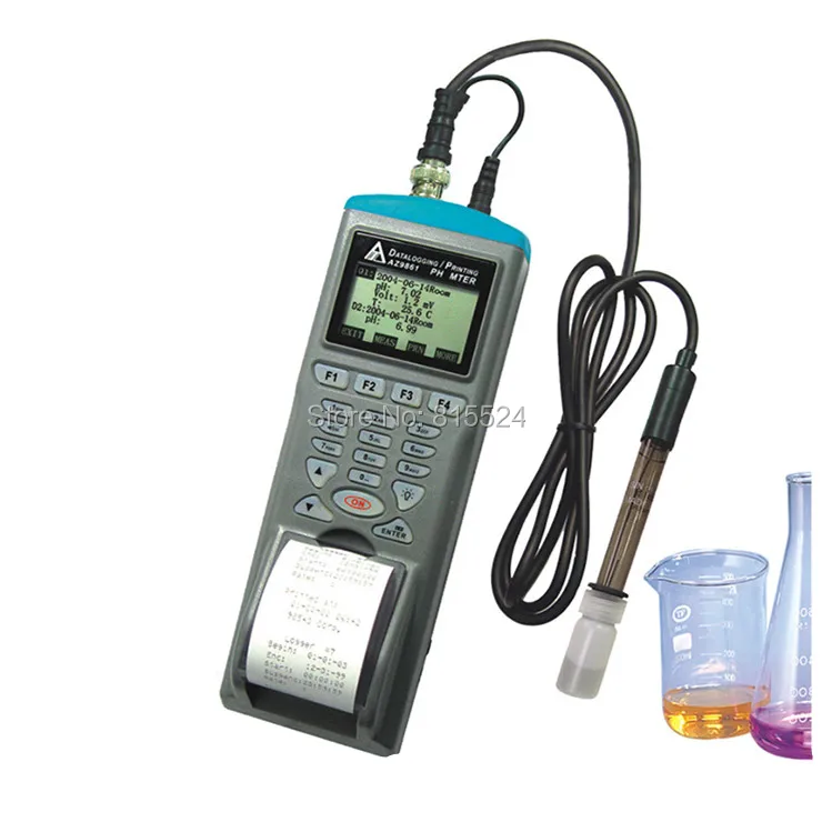 AZ9861 PH измеритель PH данных Регистраторы электронные измерители PH с принтером Рыбалка аквакультуры контроль качества воды детектор