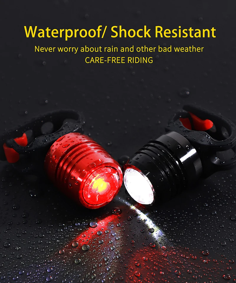 WEST BIKING Bike Front Light Induction Bicycle Bright Light USB Charging Flashlight Cycling Waterproof Torch Bike Headlight
