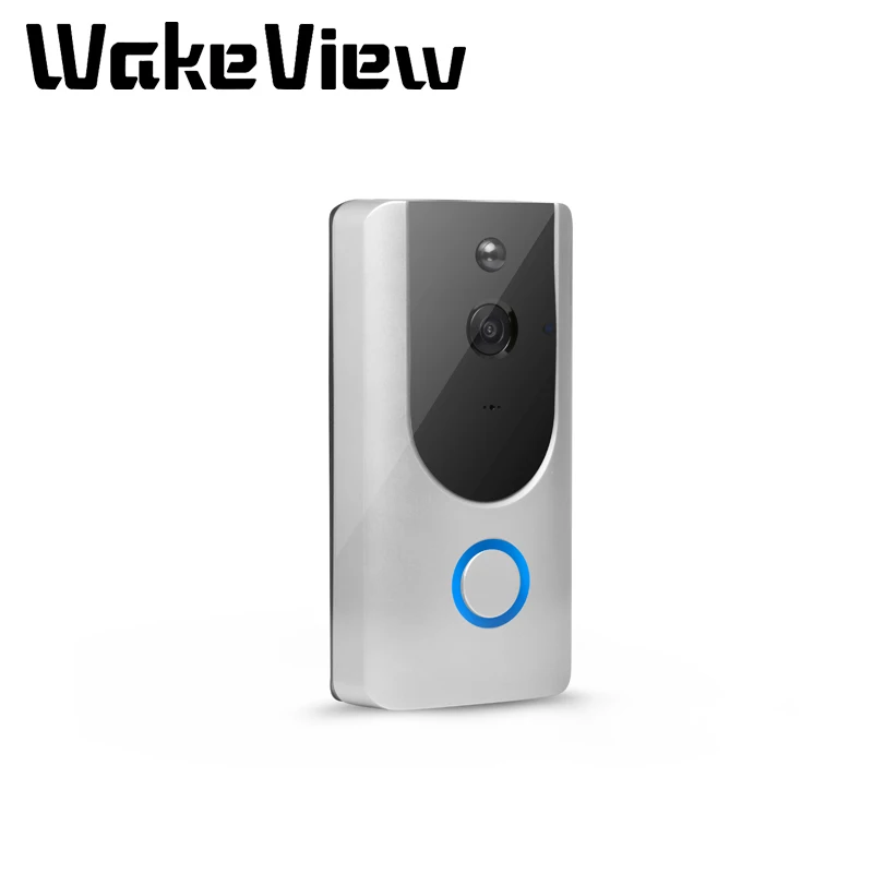 WakeView Video Doorbell Smart Wireless WiFi Security Door Bell Visual Recording Home Monitor Night Vision Intercom Door Phone