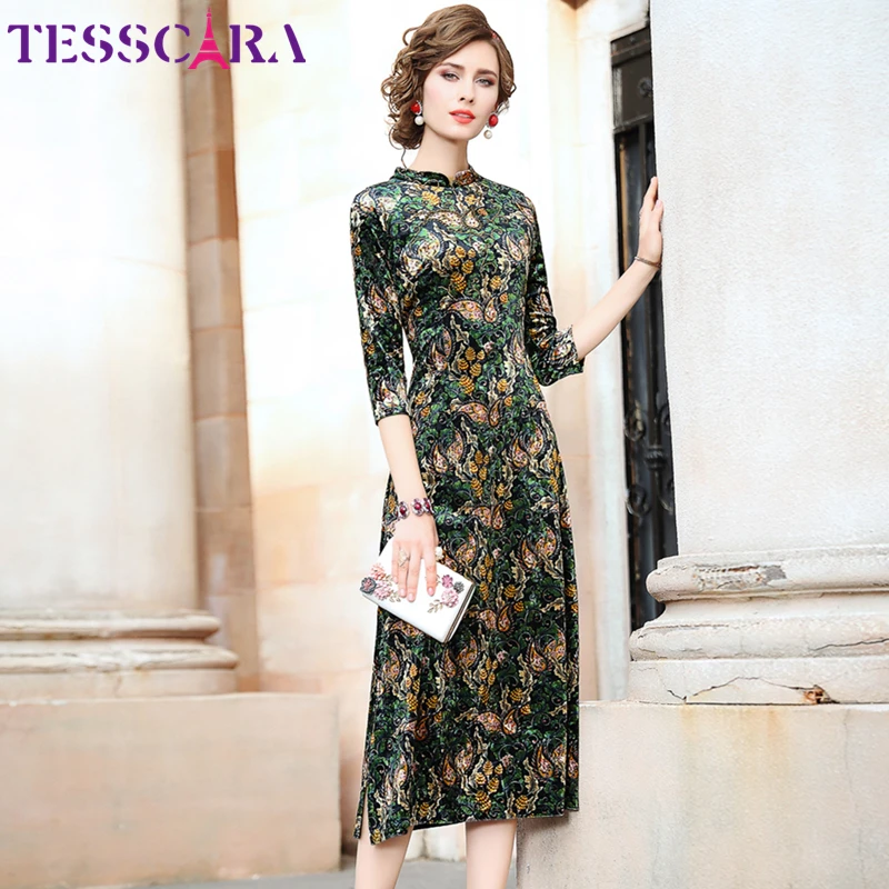 velvet dress aliexpress