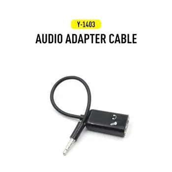 

Portable 3.5 mm Earphone Headphone Splitter Cable Adapter Jack Male To Double Female Earphone Accessories