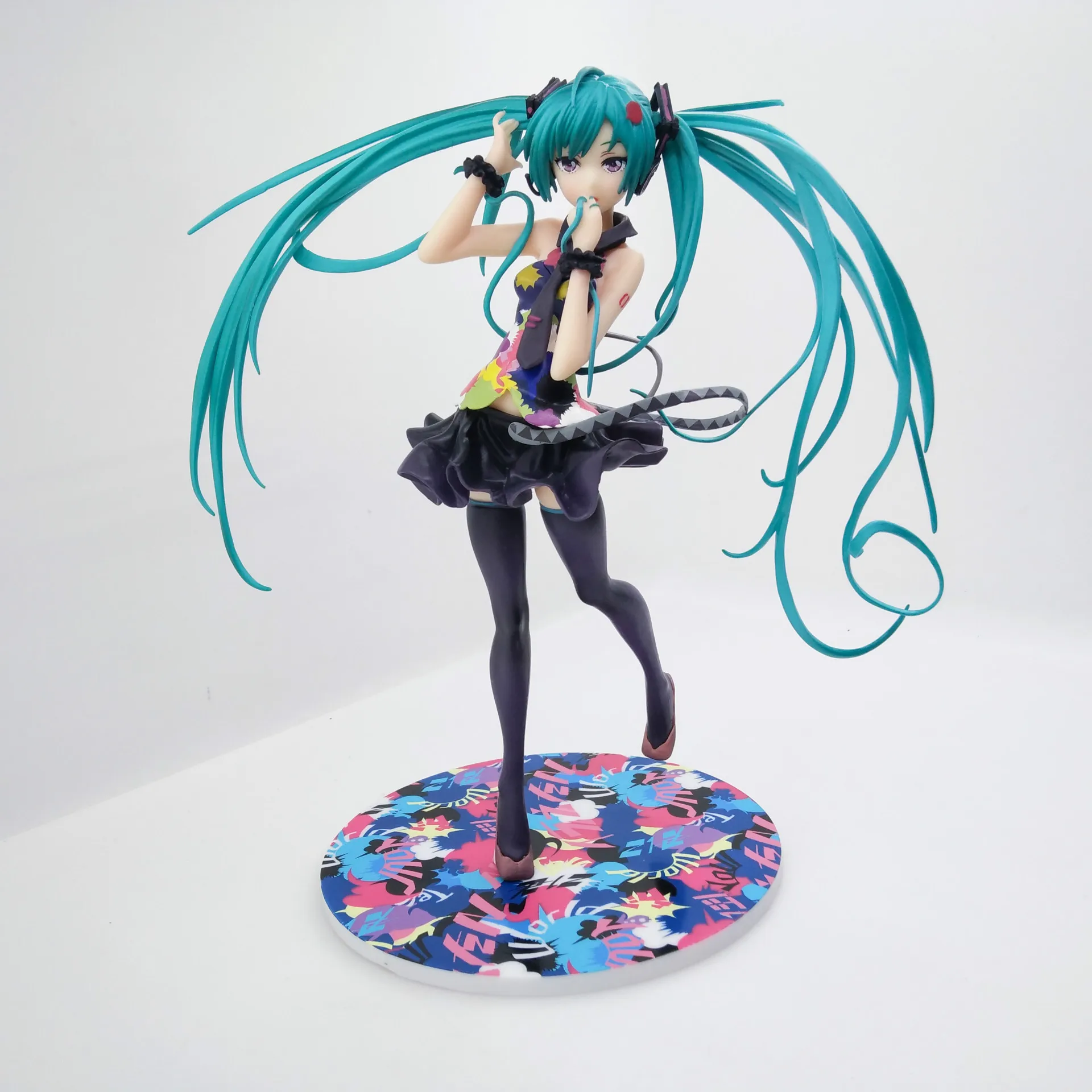 

Hatsune Miku Tell Your World Miku 1/8 Race Car Hatsune Garage Kit Model Doll