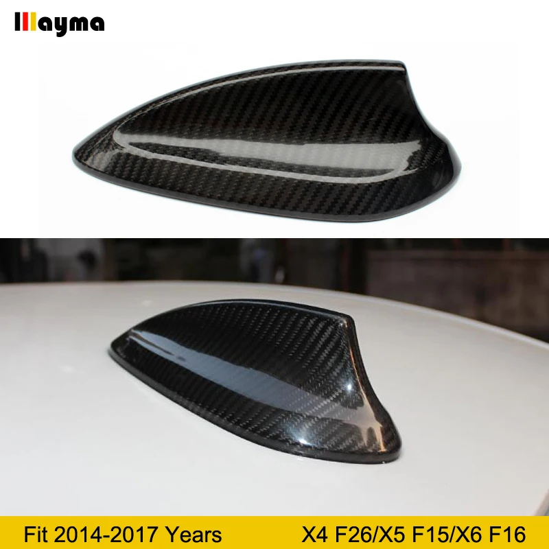 Чехол для антенны из углеродного волокна Акулий плавник BMW X4 F26 X5 F15 X6 F16 xDrive 28i 35i X5M