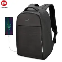 Tigernu Анти Вор Рюкзак Светоотражающие Полосы Водонепроницаемые Мужской Рюкзак Для Ноутбука для Мужчин Подростков Мальчиков, Пригодных для 15.6 '' Компьютерный Рюкзак