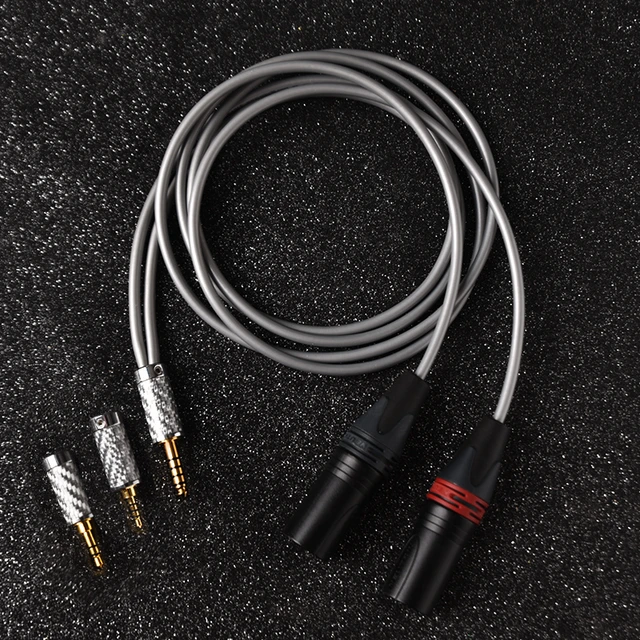 4.4 3.5 2.5mm male to dual 3 pin xlr balanced for zx300a nw wm1A hiby