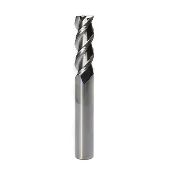 

Aluminum Three-Edged Tungsten Steel Milling Cutter Carbide Silver Nano-Coated Tungsten Steel Milling Cutter