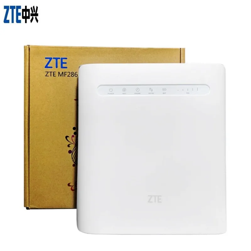 ZTE MF286 4G LTE Wifi Router FDD/TDD CAT6 300Mbps 4G Wireless Router best wifi router