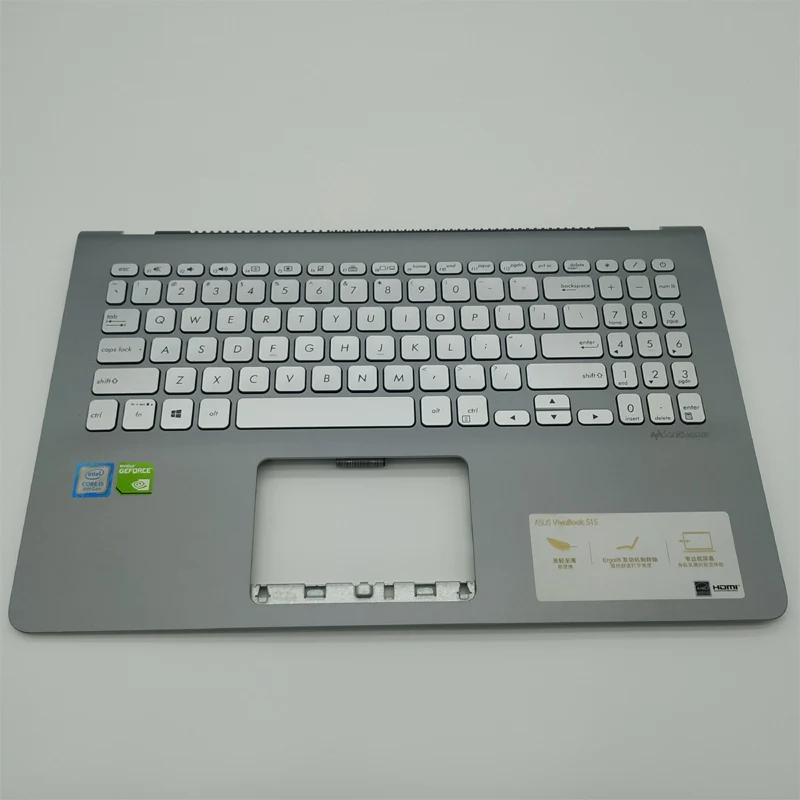 1 шт. 90%-95% Ноутбук Упор для рук корпус C с клавиатурой для Asus VivoBook S15-S5300U/F S530U Y5100UB