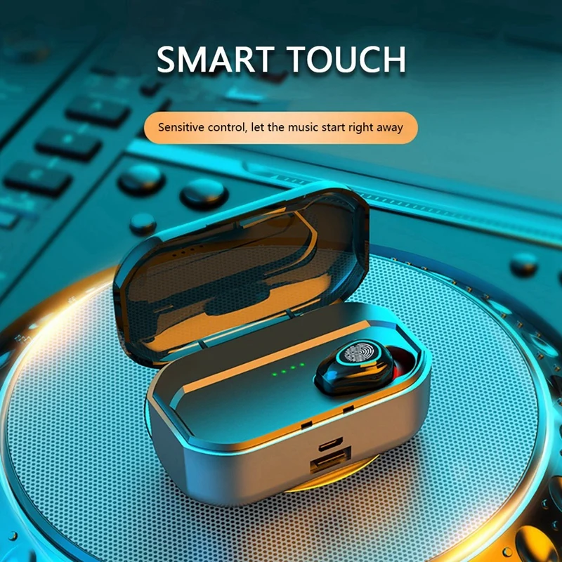 Bluetooth 5 0 Headset TWS Wireless Waterproof Sports Single Ear Earphones Mini Stereo Headphones Earbuds Earphones