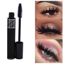4D макияж глаз 2 в 1 Двойная Тушь для ресниц густая Подкручивающая тушь для ресниц для роста черных глаз