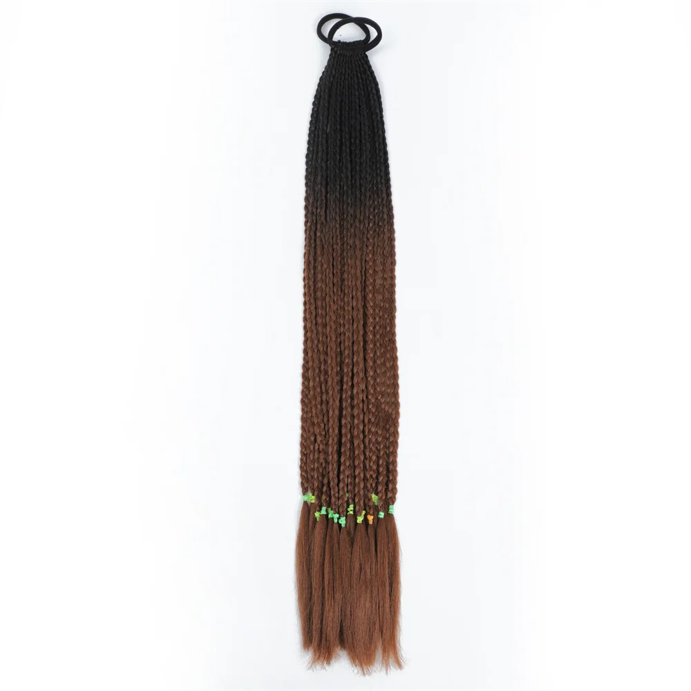 YUNRONG-Extensões de cabelo senegalês para mulheres, crochê
