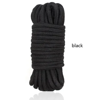 5M Thicken Sex Cotton Bondage Restraint Rope Slave Roleplay Toys For Couples Adult Games Products Shibari Hogtie Fetish Harnes 4