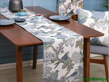 

New European style table flag, American cotton jacquard table flag decorative cloth