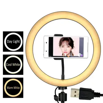 

8/10/12inch Dimmable Led Ring Lights Led Makeup Selfie Ring Light For TikTok Live Streaming Photography Dropship Suppliers