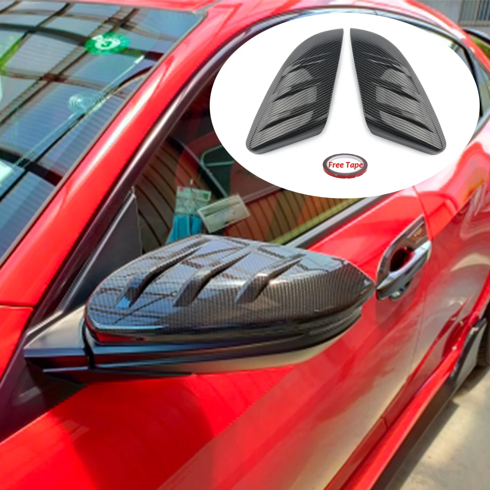 

Сменные крышки для боковых зеркал заднего вида для Honda For Civic 2016-2020, крышки для автомобильных зеркал заднего вида