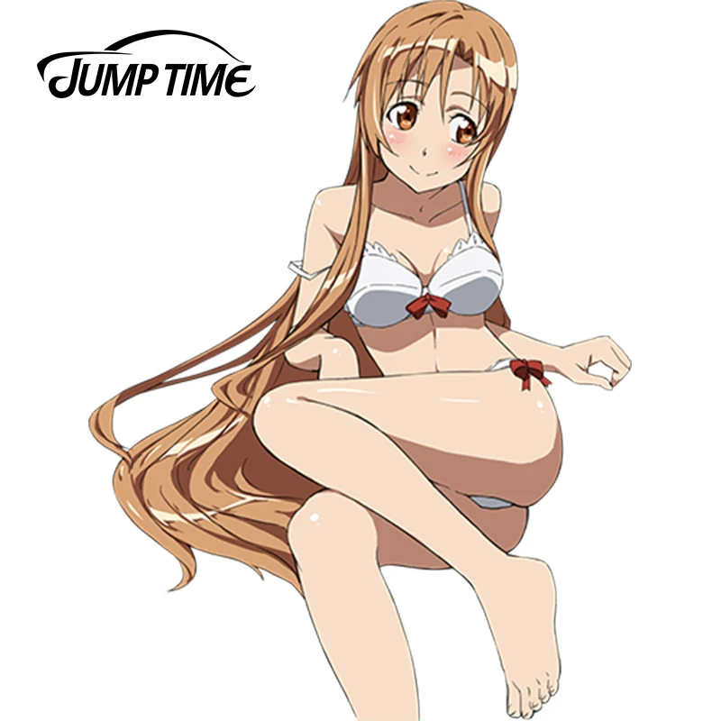 JumpTime 13 см x 9 8 3D автомобильный Стайлинг меч искусство онлайн аниме Виниловая