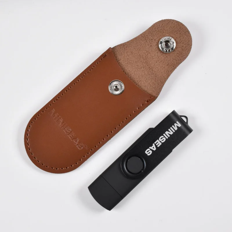 Флэш-накопитель USB Смартфон OTG 32 ГБ 16 ГБ 8 ГБ 4 ГБ Pen Drive внешнее хранилище Pen Drive USB-накопитель Флэш-накопитель - Цвет: black and brown bag