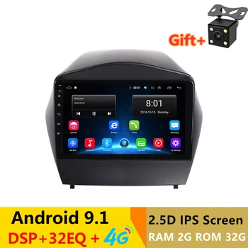 

9" Android Car DVD Multimedia Player GPS For Hyundai IX35 Tucson 2010 2011-2015 audio car radio stereo navigator bluetooth