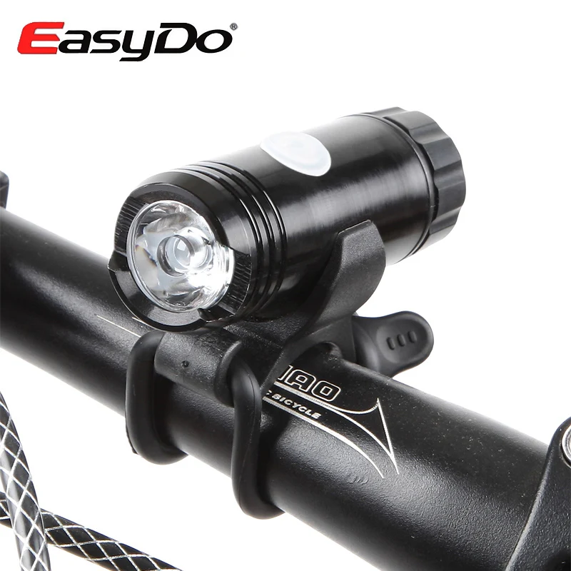 EasyDo мини налобный фонарь Usb Перезаряжаемый велосипедный фонарь Передняя рулевая Фара Велоспорт Светодиодный Фонарик Аксессуары для велосипедов и горных велосипедов