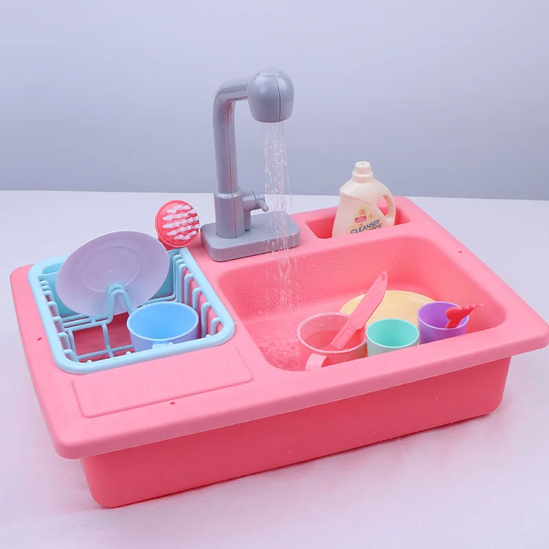 

Children Have Baby Cooking 3-6-Year-Old Every Family Toy Wash Dishes Model Small Pool Unisex Plastic GIRL'S And BOY'S 7