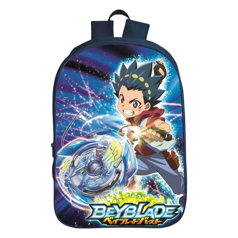 Мультфильм Beyblade Burst печатных подростков девочек школьная сумка для мальчиков 16 дюймов рюкзак для студентов школьный рюкзак для детей - Цвет: same as picture