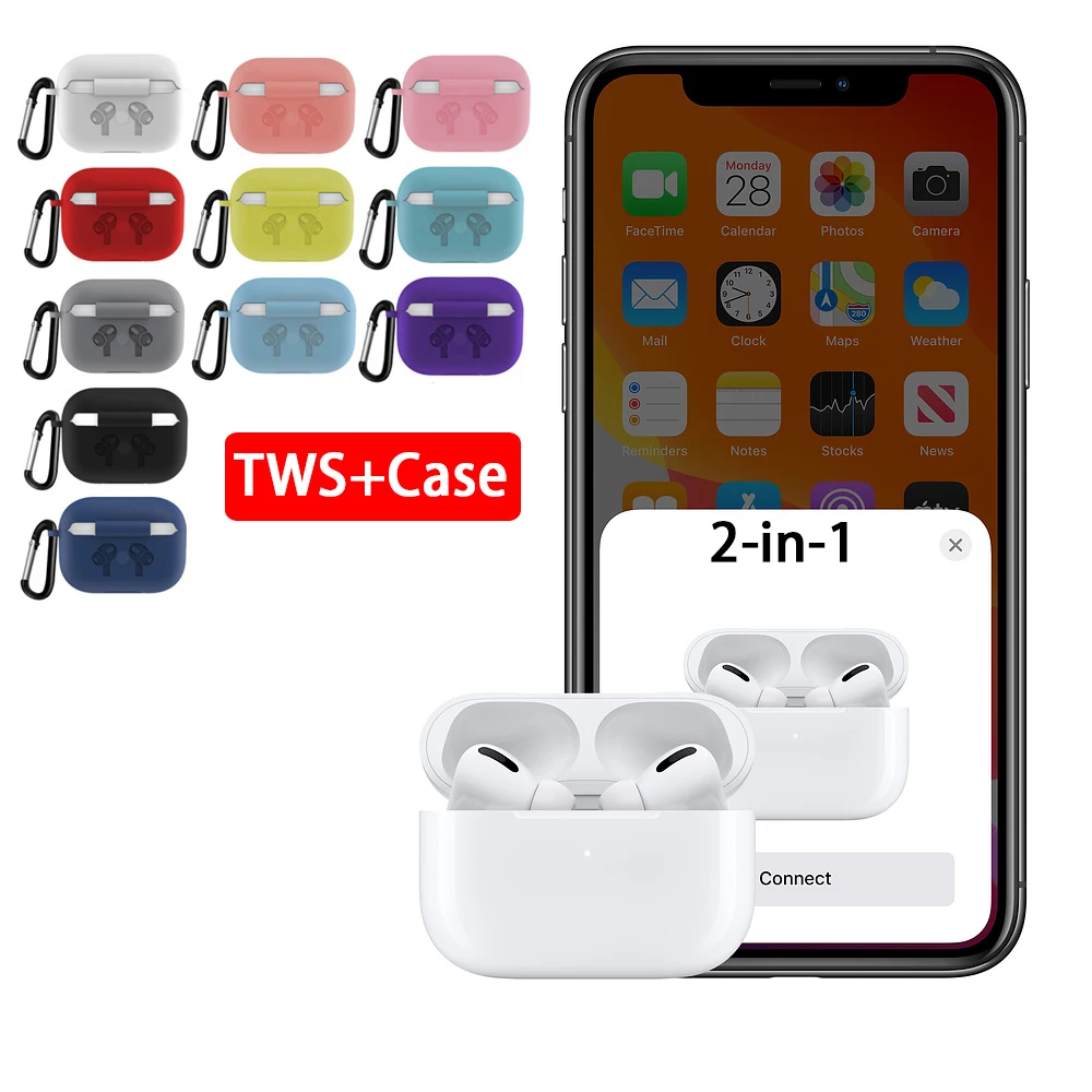 

Mini Airpoding TWS MX Pro Earphone 1:1 Wireless Battery Display pop-ups Smart Touch Headset for iphone X XS XR 11 Pro Max phone