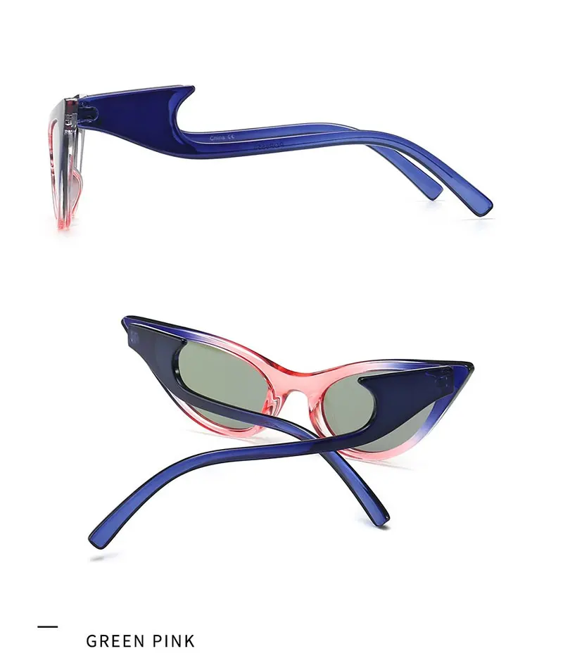 Yoovos Cateye Солнцезащитные очки женские Винтажные Солнцезащитные очки женские маленькие Солнцезащитные очки женские Ретро дизайнерские Oculos De Sol Feminino