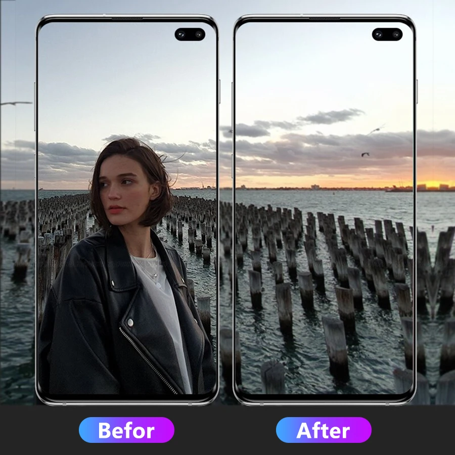 Закаленное стекло для объектива камеры samsung Galaxy S10 S9 S8 Plus S10E Note 9 8 M30 M20 A60 A80 Защитная