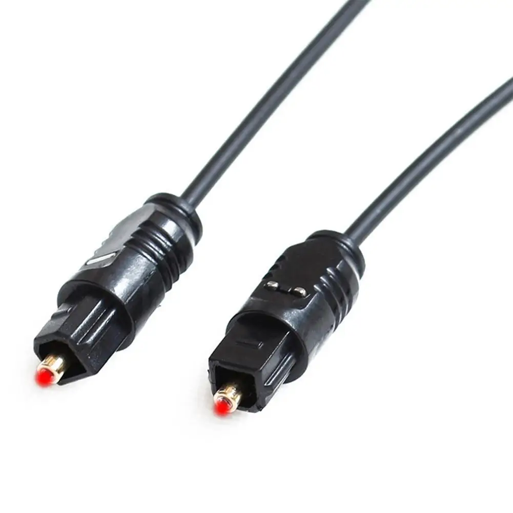Digital Optical Audio Cable Toslink Gold Plated 1m MD DVD SPDIF Quality High T8S5 | Электроника
