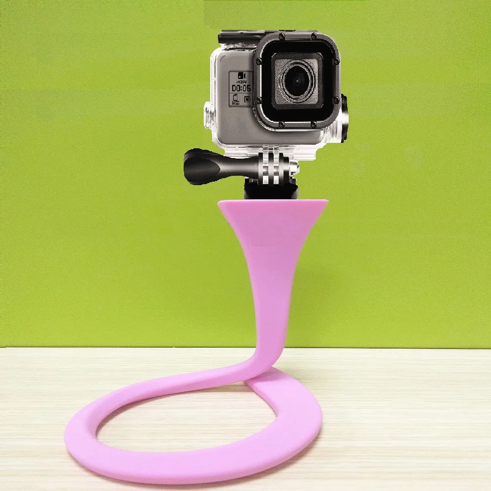 Flexible Sponge Octopus Mini Tripod With Bluetooth Remote Shutter For