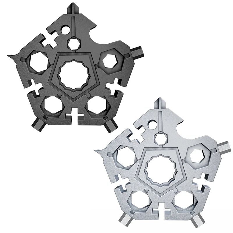 23 в 1 Многофункциональный комбинированный инструмент пятиконечный Снежинка