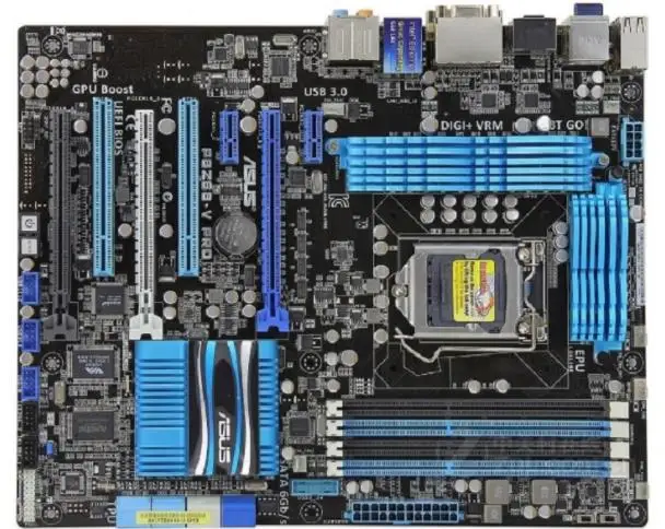 Настольная Материнская плата Asus P8Z68-V PRO DDR3 LGA 1155 Z68 для процессора i3 i5 i7 32 Гб SATA3 USB2.0