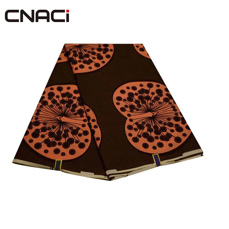 CNACI африканская ткань Анкара настоящий воск женское платье Tissus лоскутное шитье полиэстер Анкара Африканский Воск принты ткань