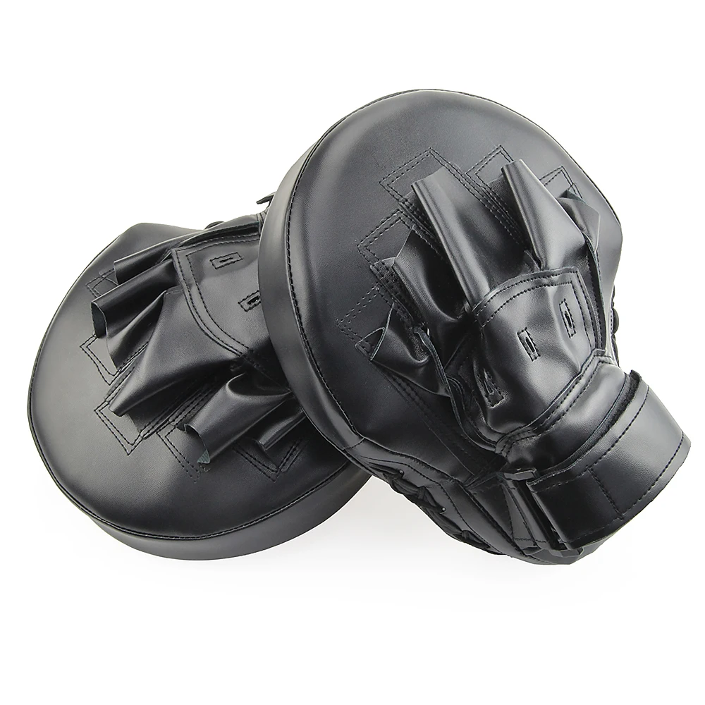 Curved Punching Mitts Boxing Pads - MMA Punch Mitts Training Boxing Punch Focus Mitts Target Focus Punch Pad Gloves Karate Muay