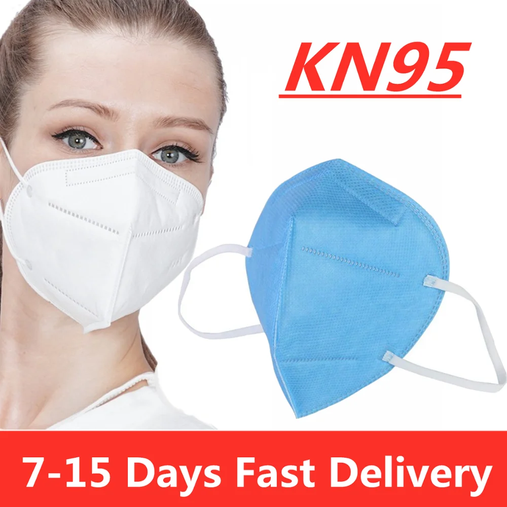 

1-50Pcs Anti Dust Smoke Mask mascherine Dustproof Face PM2.5 Filter Same As N95 Masks Masque Face Mouth Protective Mask