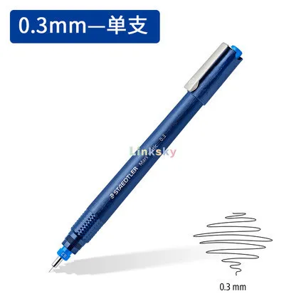 Staedtler Mars Matic 700 Technical Pen with Tubular Tip,No drying