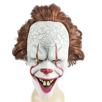 

Halloween Stephen King's It Cosplay Mask Horror Clown Joker Mask Clown Mask Halloween Cosplay Costume Props