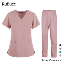 

Medical Surgical Scrubs Uniforms Operating Room Pet Grooming Spa Working Clothes Dental Clinic Lab Doctor Nurse Working Uniforms